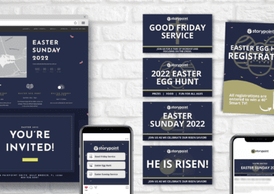 Event Marketing for Church Easter Campaign