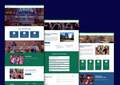 Web design for local church