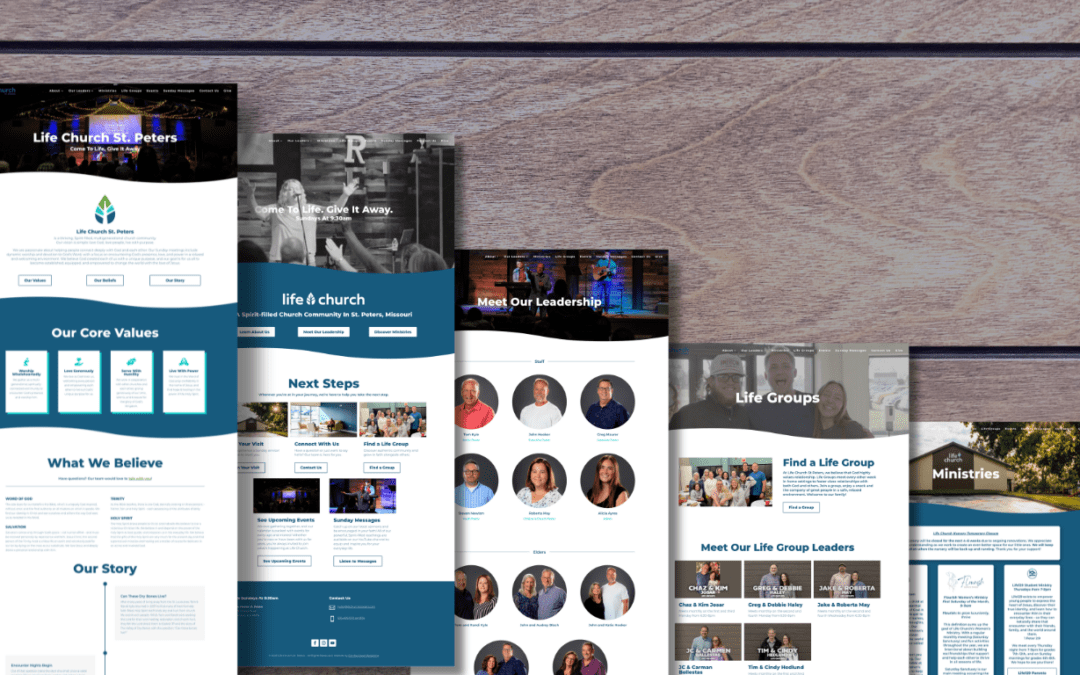 New Website For Growing Church